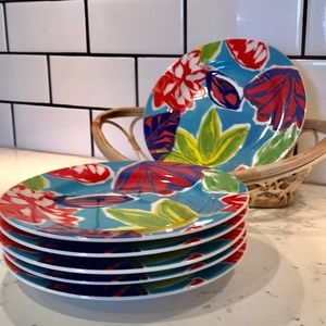 Anthropologie Kapolei Plates (set of 6)
